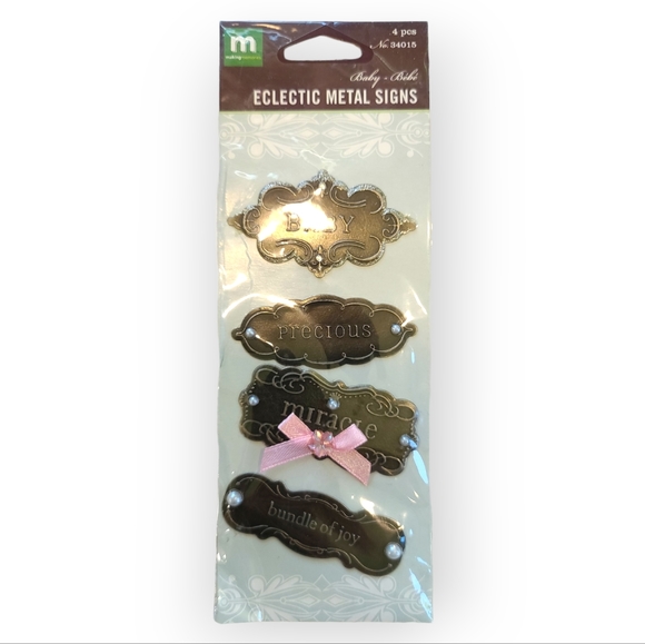 Making Memories Embossed Metal Pendants, Signs, and Charms | Crafting materials - Picture 3 of 13